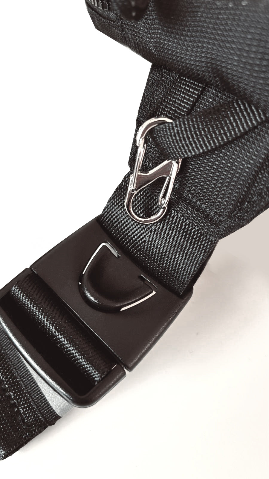 KEEPCLOSE – Crossbody bag for valuables, RFID protected, Black