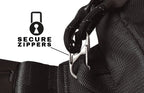 KEEPCLOSE – Umhängetasche für Wertsachen, RFID-geschützt, Grau